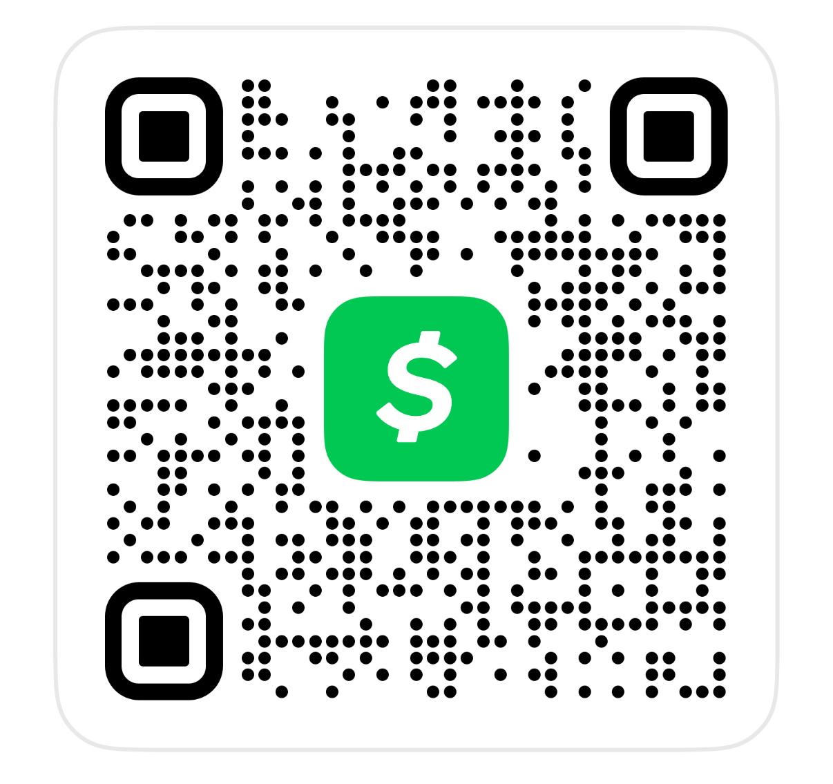 Cashapp QR Code